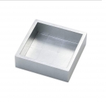 Lacquer Cocktail Napkin Holder in Silver